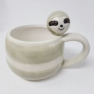 WWF sloth ceramic novelty mug